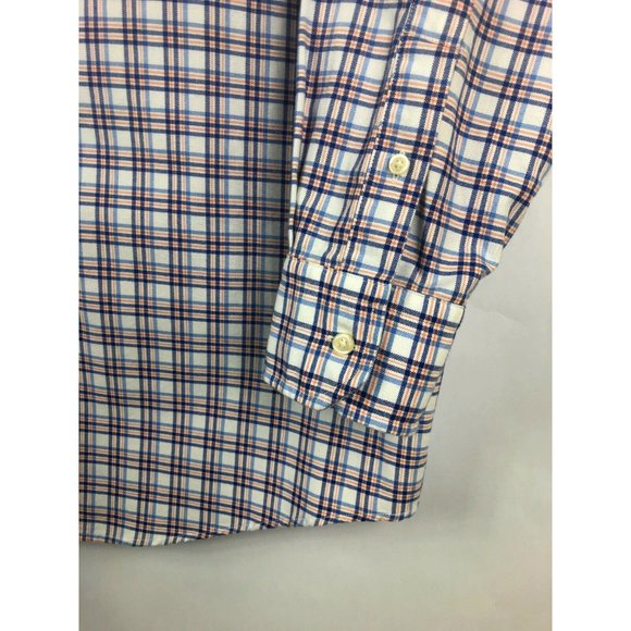 Cremieux Men's XLT Long Sleeve Button Up Multicolor Cotton Adult Shirt A12 - Picture 3 of 4